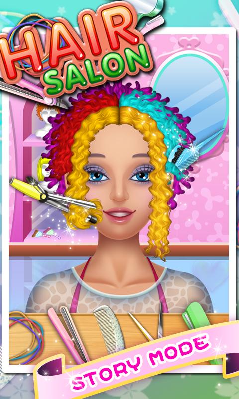Hair Salon Kids Games Android Reviews At Android Quality Index