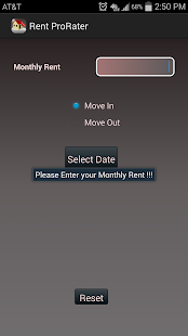 Rent ProRater Screenshots 1