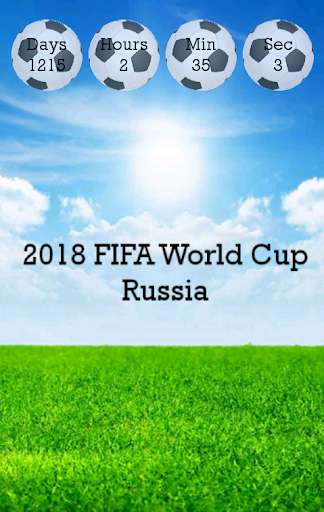World Cup 2018 Countdown