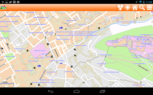 【免費旅遊App】Granada Offline mappa Map-APP點子