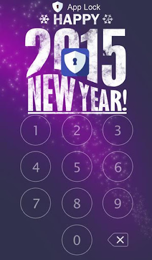 【免費個人化App】AppLock theme——Happy New Year-APP點子