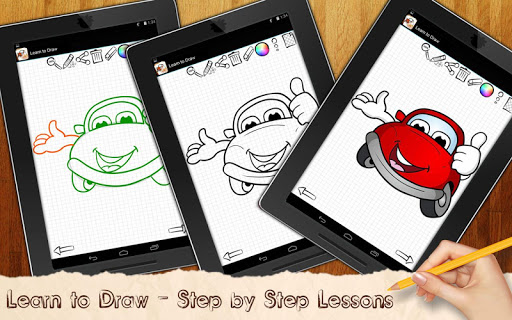 免費下載教育APP|Learn to Draw Cartoon Cars app開箱文|APP開箱王