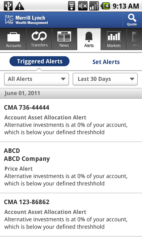 stock options merrill lynch