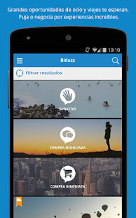 Biduzz.Leisure Travel Auctions Screenshots 0