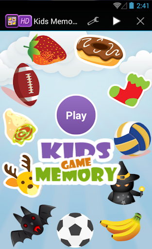 Kids Memory Match Game