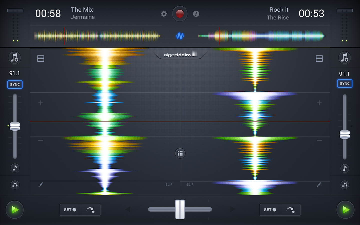   djay 2- หน้าจอ 