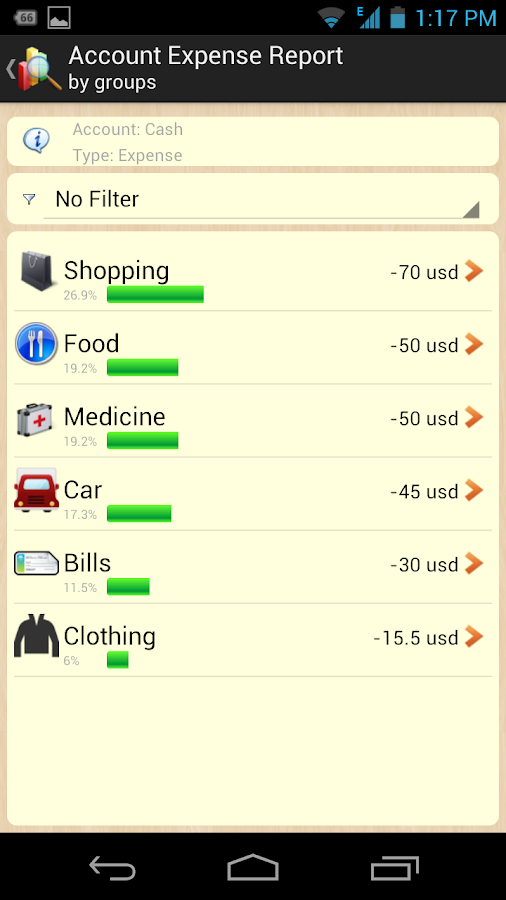 My Money Tracker Android Apps on Google Play