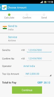 WorldRemit Money Transfer Screenshots 3