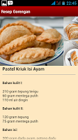 Resep Gorengan APK صورة لقطة الشاشة #7