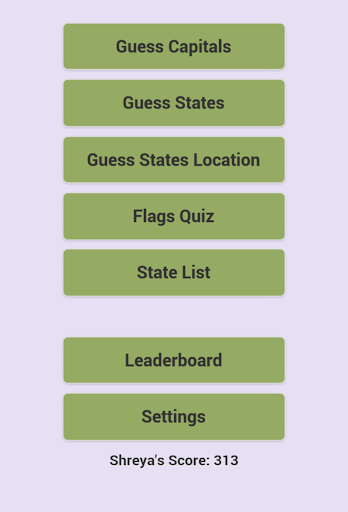 US States Capitals Flag Quiz