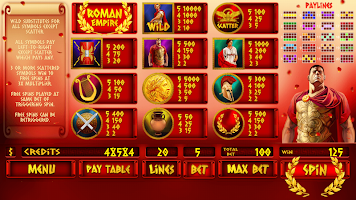 Roman Empire - Slot Machine APK Ekran Görüntüsü Küçük Resim #3