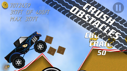 【免費賽車遊戲App】Monster Racing: Up Hill Climb-APP點子