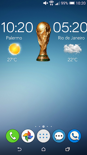 Brasil 2014 Zooper Widget PRO