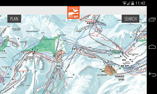 【免費運動App】Piste Maps: L'espace Killy-APP點子