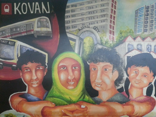 Kovan City Mural 
