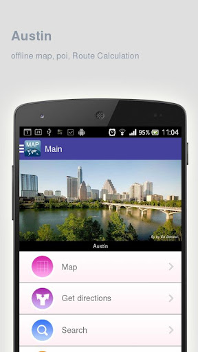 Austin Map offline
