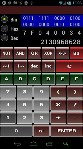 【免費生產應用App】Hex Bin Dec Calculator Free-APP點子