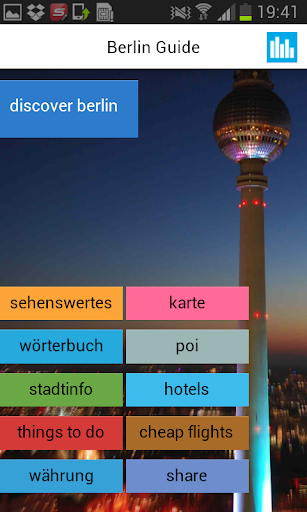 柏林离线地图指南酒店