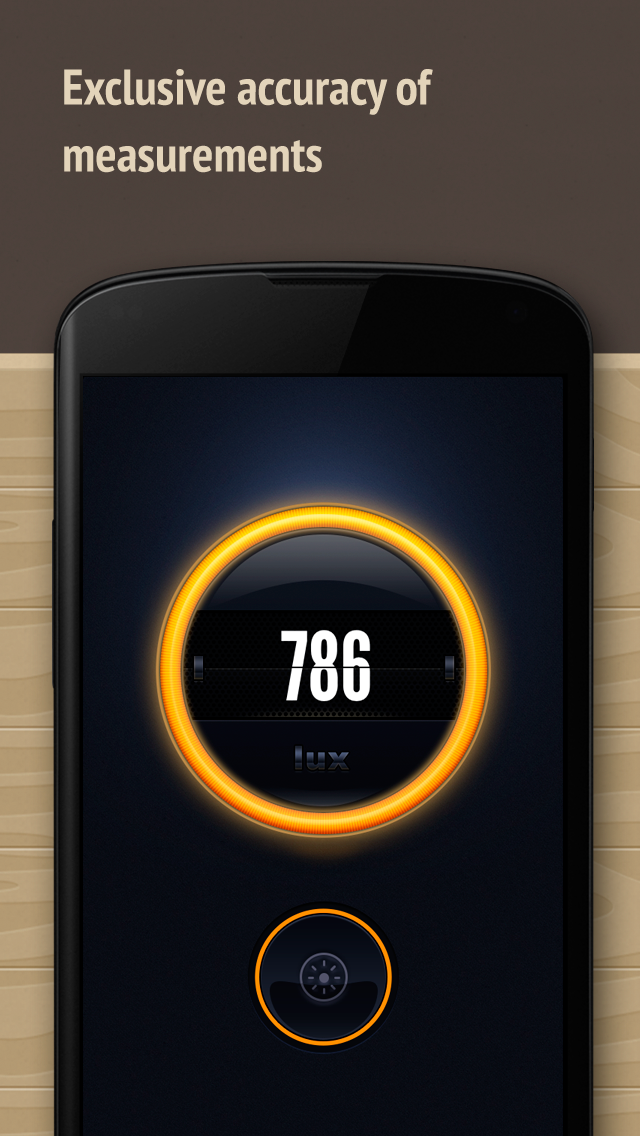 Light Meter - lux measurement Screen 3