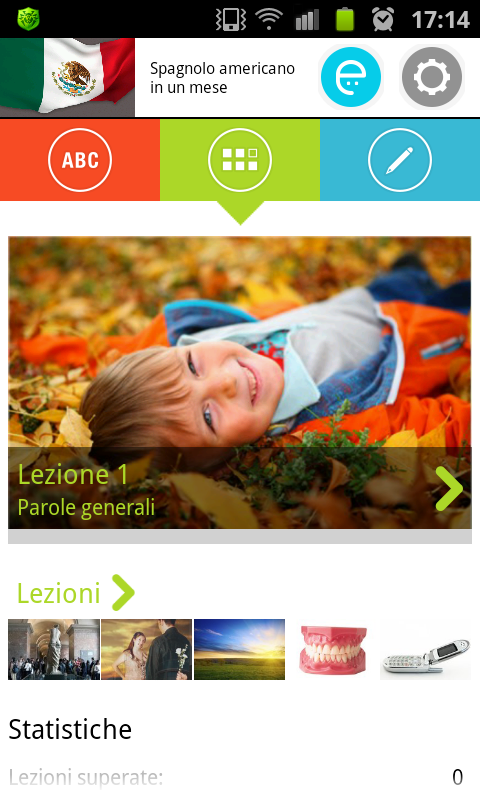 Android application American Spanish in a Month: Listening course screenshort