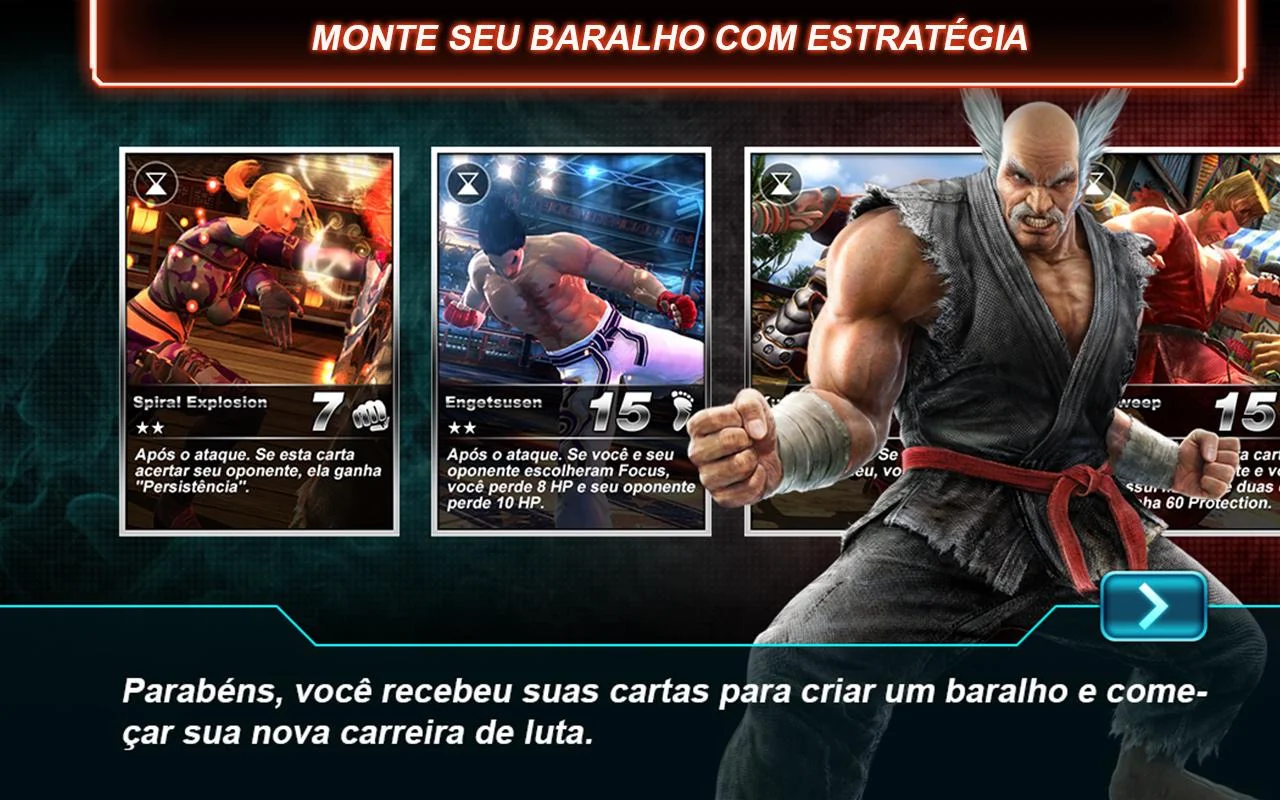 Tekken Card Tournament (JCC) - screenshot