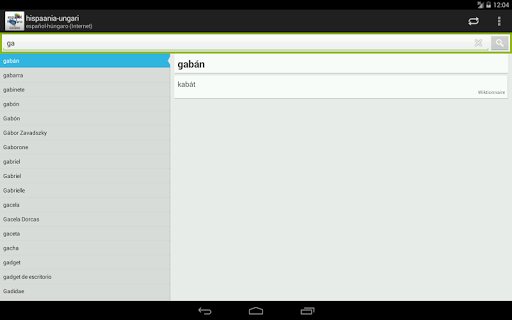 【免費教育App】Español-Húngaro Diccionario-APP點子