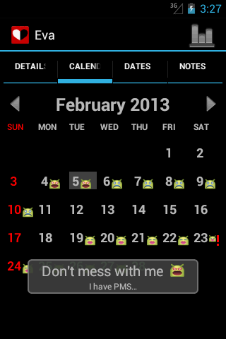 The Mood of my Girlfriend Screen 2