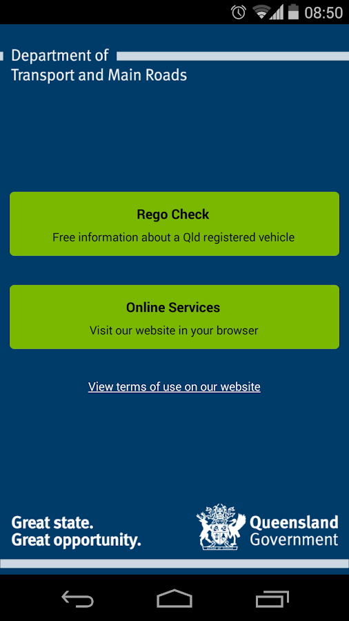 QLD Rego Check Android Apps on Google Play