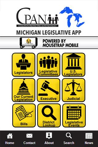 CPAN Michigan Legislative App