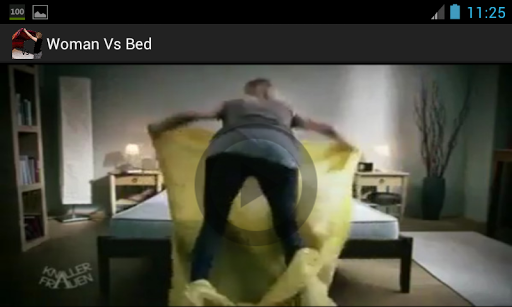 Woman Vs Bed