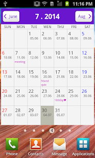 行事曆一目了然！把整套行事月曆放上Android 桌面！