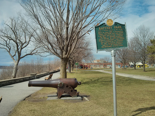 Battery Park Battle Historic Marker