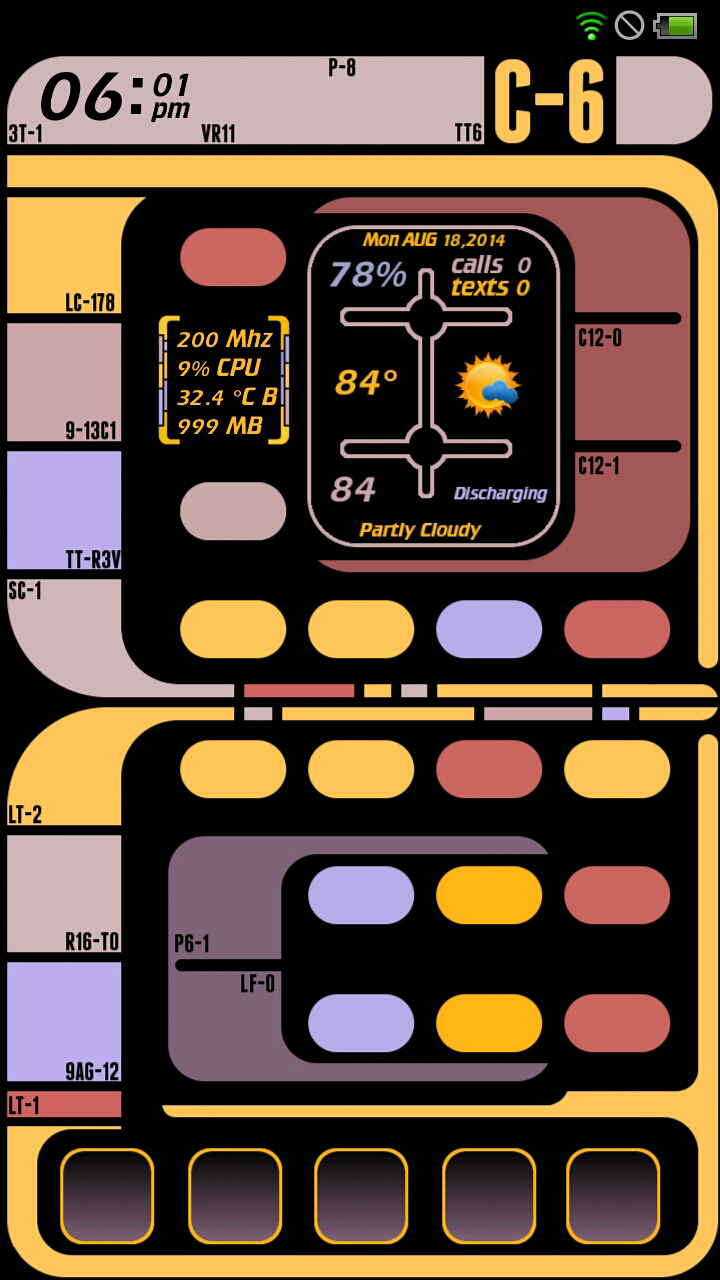 LCARS FOR STAR TREK FANS II Screen 1