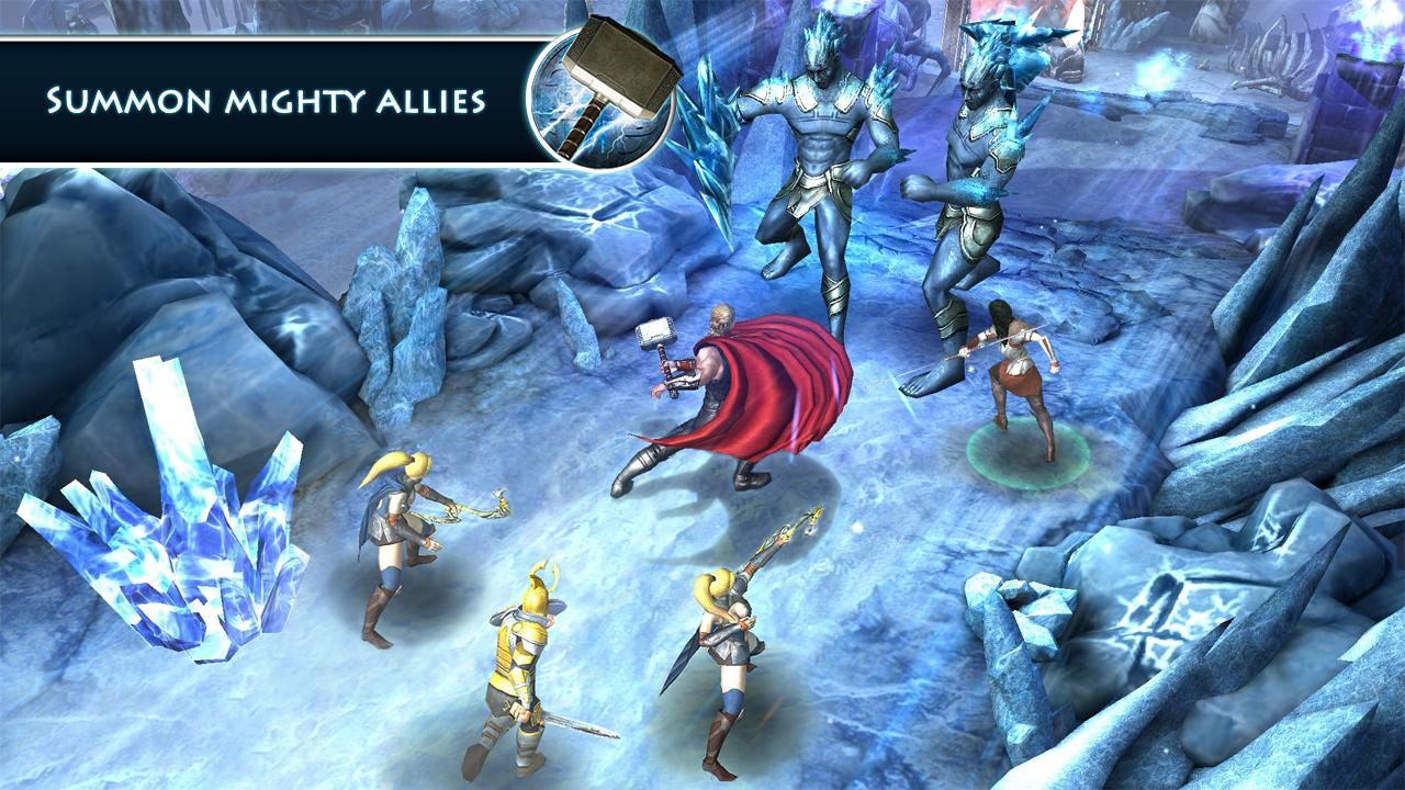 Thor: TDW - The Official Game v1.2.0n Apk+Obb Money Mod For Android - screenshot