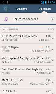 Poweramp TouchWiz Skin White - screenshot thumbnail