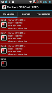 CPU Performance Control PRO - screenshot thumbnail