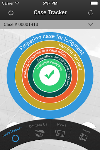 Visa Case Tracker App