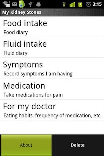Manage kidney stones Screenshots 0