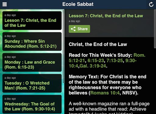 【免費生活App】Ecole Sabbat (Sabbath School)-APP點子