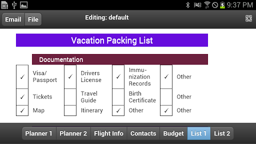 【免費生產應用App】Vacation Planner-APP點子