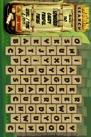 Worm Search Screen 3