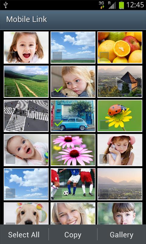 Samsung SMART CAMERA App Screen 3