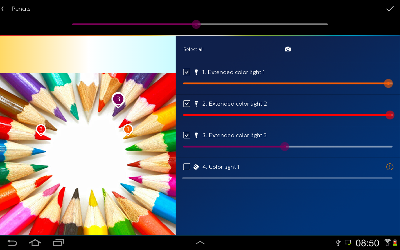   Philips Hue gen 1: captura de pantalla 