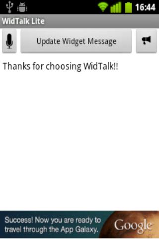 WidTalk Text To Speech Widget