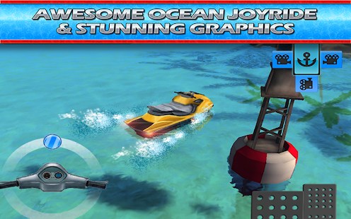 Jet Ski 3D Boat Parking Race Screenshots 2