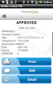 Mobile eCheck Screenshots 4