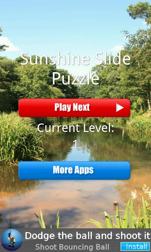 Sunshine Slide Puzzle