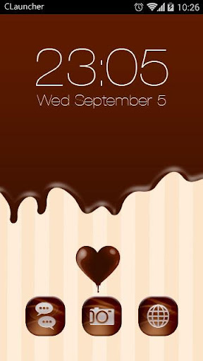 【免費生活App】Chocolate C Launcher Theme-APP點子