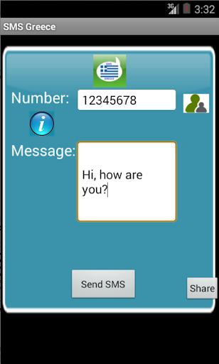 Free SMS Greece