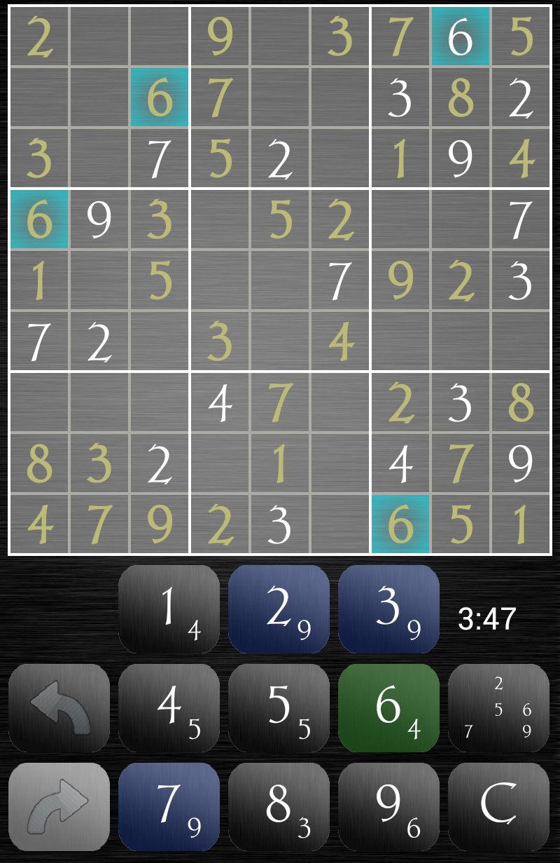 Sudoku Screen 3